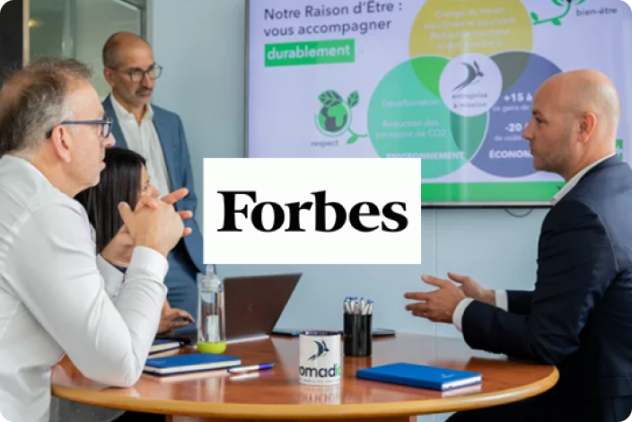 Article Nomadia dans Forbes