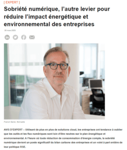 sobriete numérique et impact environnemental