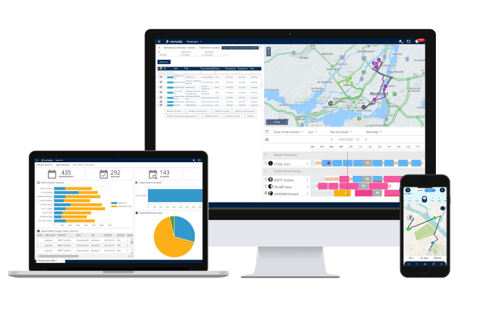 Nomadia Field Service : des interventions terrain optimisees et eco-responsables