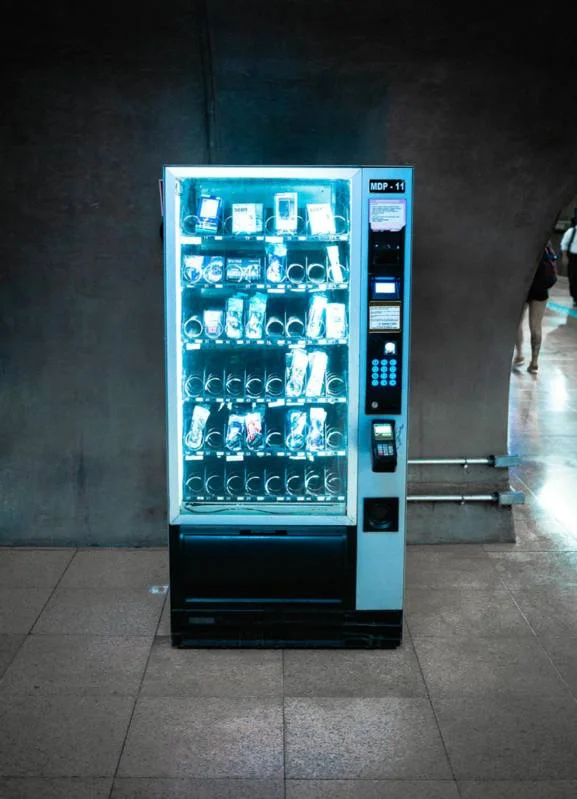photo d'un distributeur automatique