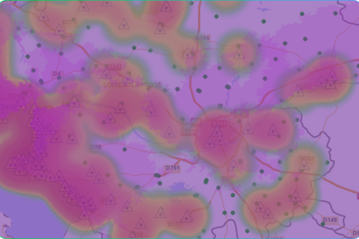 Analyze your data and conduct comprehensive geo-marketing studies with a collaborative, easy-to-use solution tailored to your business. Maps, as true communication tools, help you to make the best decisions, understand your territorial grid, and efficiently develop your network of sales outlets, agencies, sites…