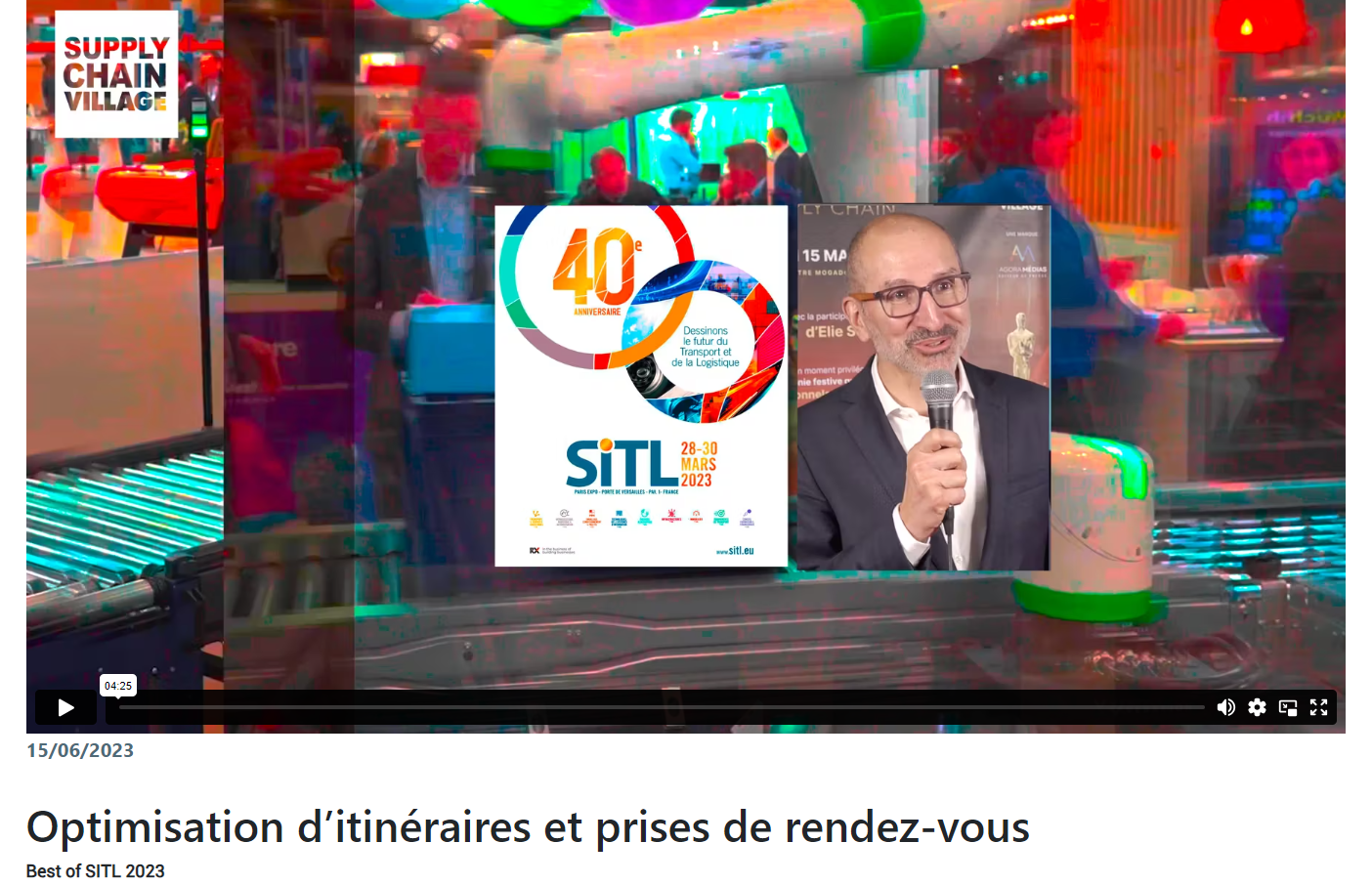 Fabien Bréget, PDG de Nomadia, a été interviewé lors de la SITL 2023 pour présenter Nomadia