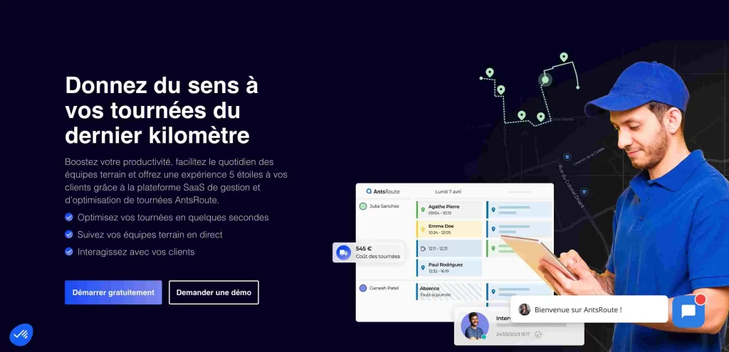 antsroute logiciel gestion tournée
