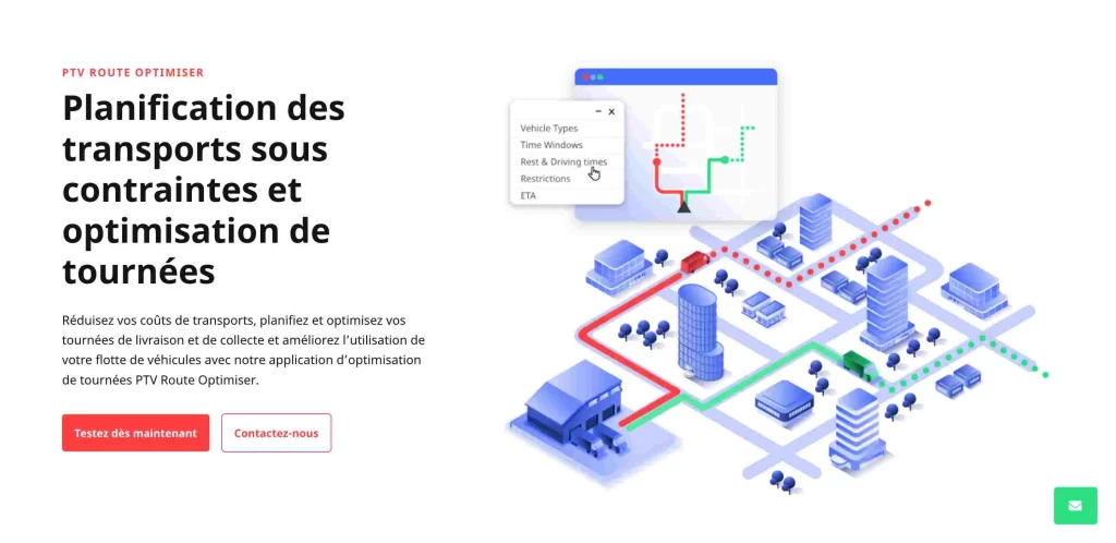 ptv logiciel gestion tournée